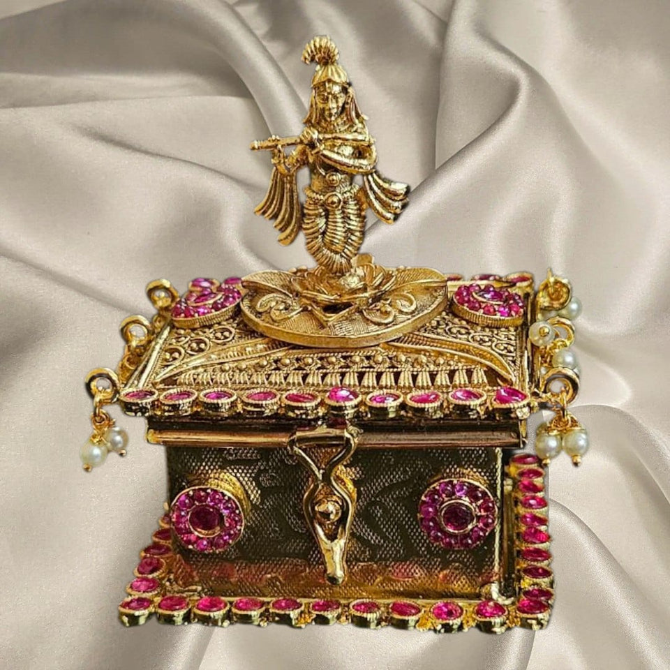kumkum Box Brass
