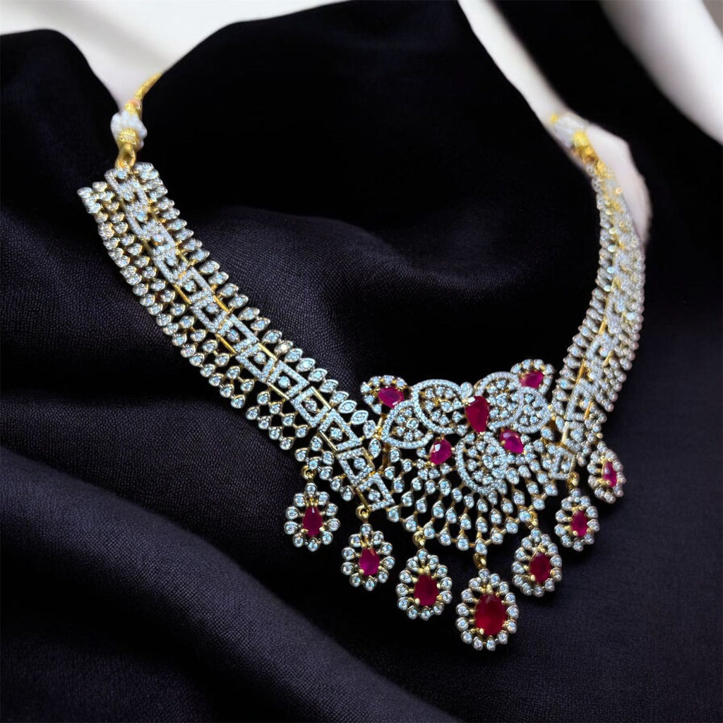 Diamond Replica necklace set