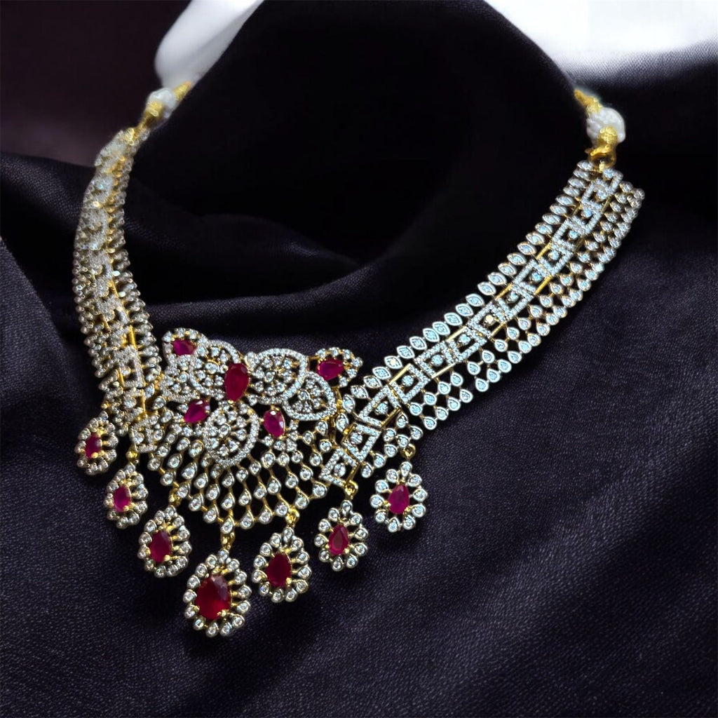 Diamond Replica necklace set