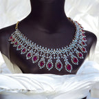 DIAMOND REPLICA NECKLACE SET