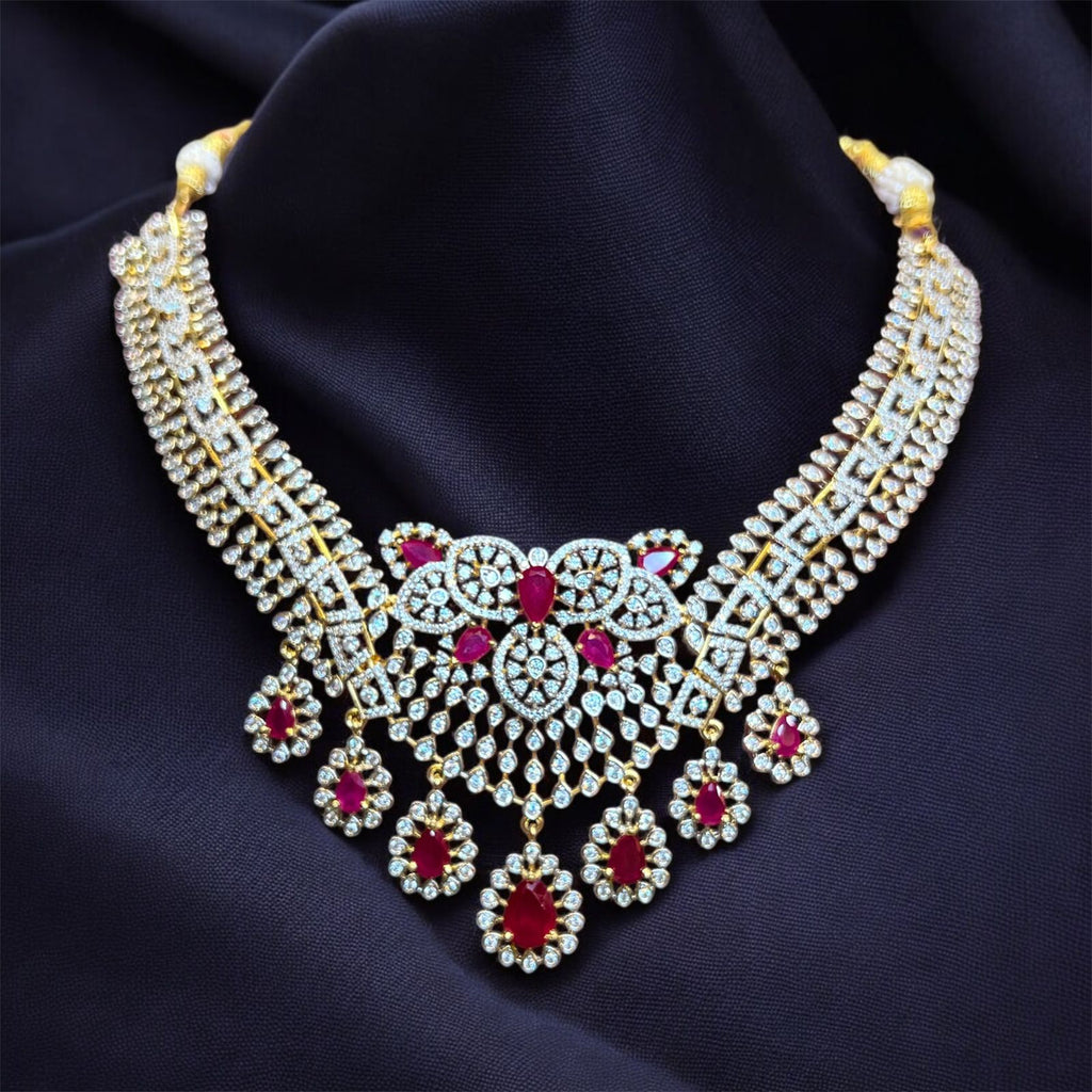 Diamond Replica necklace set