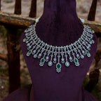 Bridal necklace Sparkle like a diamond, shine like gold
